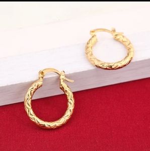 Gold Plated 14K Woman  Earrings